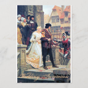 Mediaeval Wedding Romance Invitation