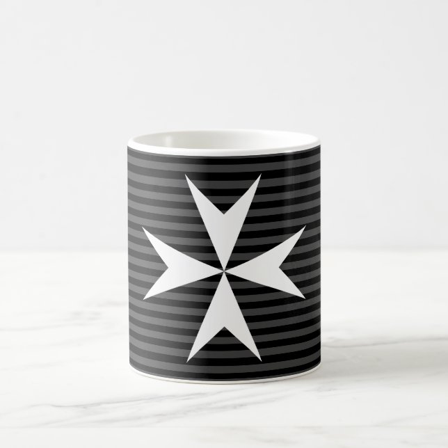 Mediaeval white cross | Order of St John (UK) Coffee Mug (Center)