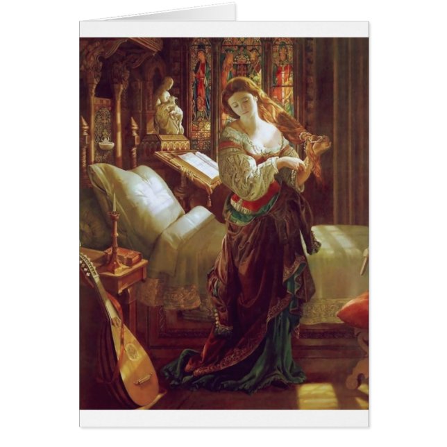 Mediaeval woman bedroom (Front)