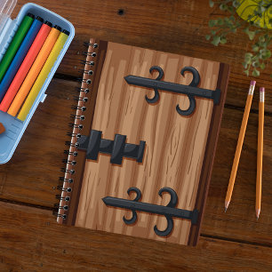Mediaeval Wooden Door Notebook
