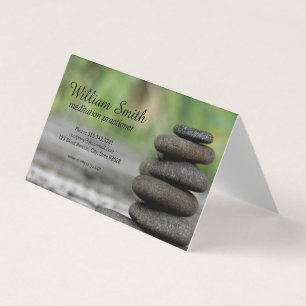 Mediation   Stacked Rocks Business Card