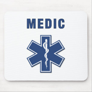 Medic Star of Life Mouse Mat