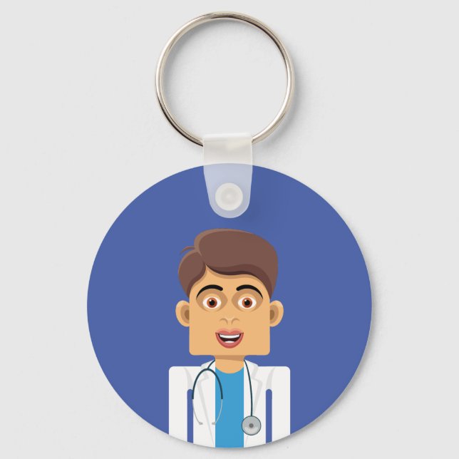 Médica Key Ring (Front)