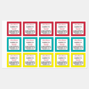 Medical Alert Kids Allergy Alert School Daycare