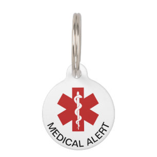 Medical Alert Pet Tag