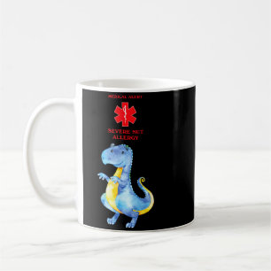 Medical Alert Severe Nut Allergy Awareness With Coffee Mug