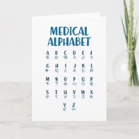 Medical Alphabet