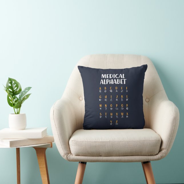 Medical Alphabet Cushion (Chair)