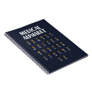 Medical Alphabet Notebook