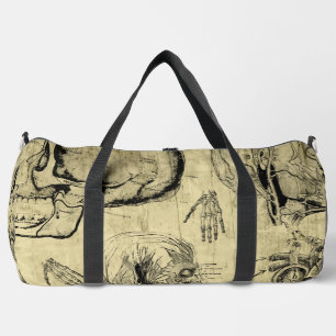 Medical Anatomy Skulls Duffle Bag