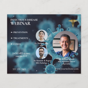 Medical and Health Care Webinar Flyer