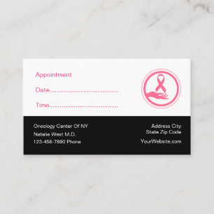 Medical Appointment Cards For A Doctor