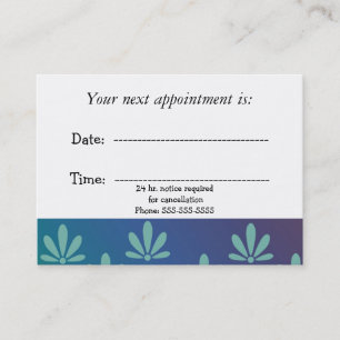 Medical Appointment Modern Floral