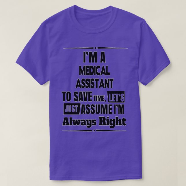 Medical Assistant Birthday Christmas GiftPresent 3 T-Shirt (Design Front)