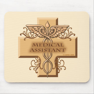 Medical Assistant Caduceus Mouse Mat