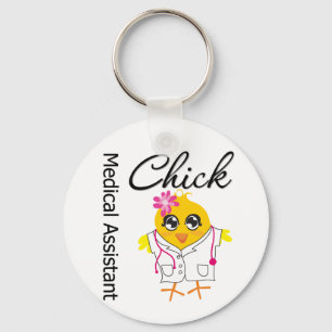 Medical Assistant Chick Key Ring