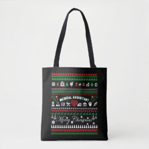 Medical Assistant Christmas Shirt Tote Bag