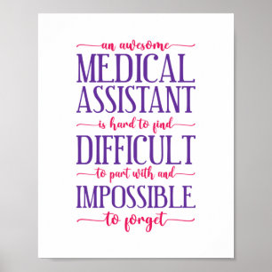 Medical Assistant Cma An Awesome Medical Assistant Poster