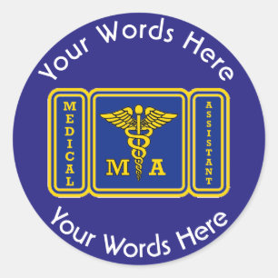Medical Assistant Custom Sticker