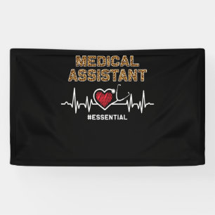 Medical Assistant #Essential Stethoscope Heartbeat Banner
