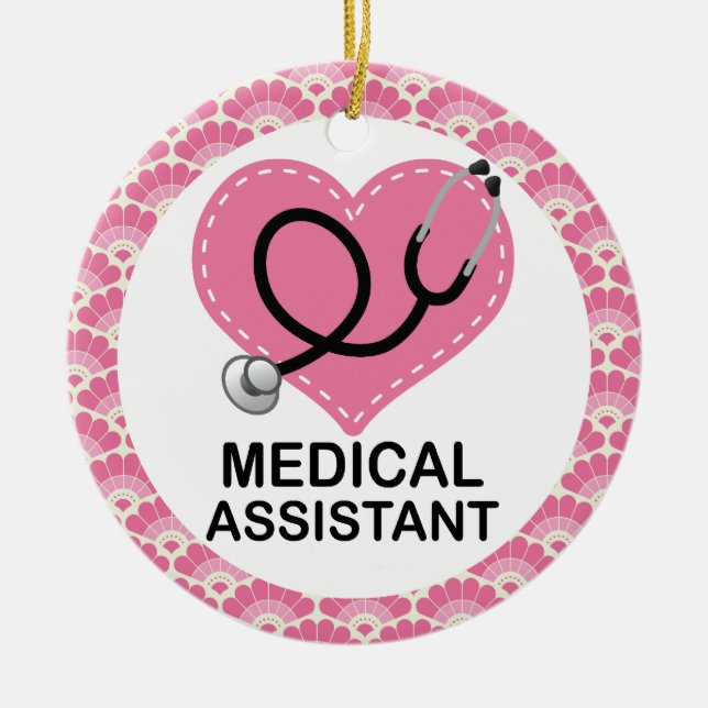 Medical Assistant Gift Ornament (Front)
