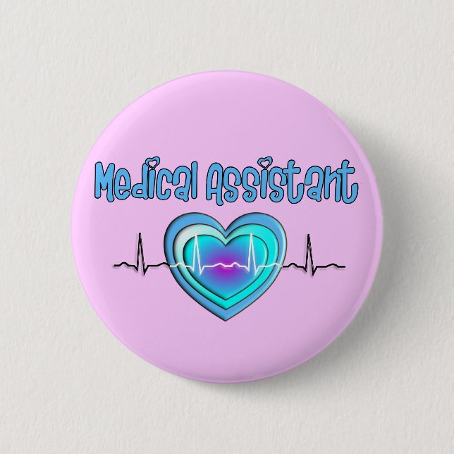 Medical Assistant Gifts 6 Cm Round Badge (Front)