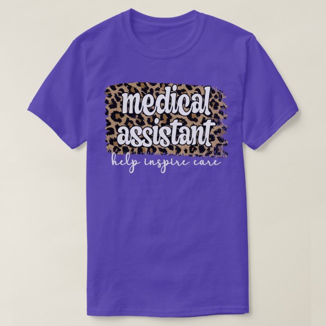 Medical Assistant Gifts Certified Med Assistant 1 T-Shirt (Design Front)