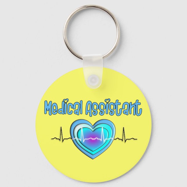 Medical Assistant Gifts Key Ring (Front)