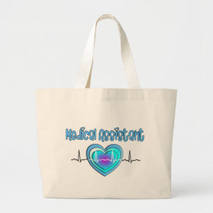 Medical Assistant Gifts Large Tote Bag