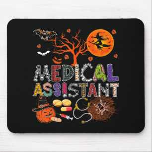 Medical Assistant Halloween Zombie Costume Scary P Mouse Mat