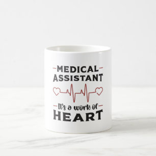 Medical Assistant Heart Doctor Medicine Funny Coffee Mug