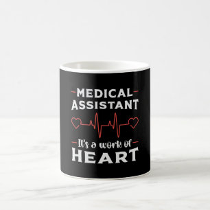 Medical Assistant Heart Doctor Medicine Nurse Coffee Mug