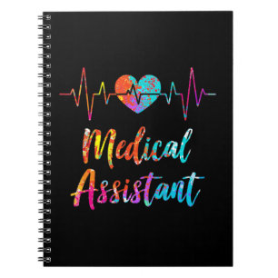 Medical Assistant Heartbeat Nursing Hospital Heart Notebook