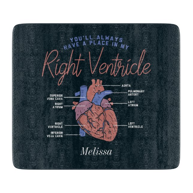Medical Assistant Nurse EMT Paramedic Personalised Cutting Board (Front)