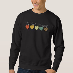 Medical Assistant Nurse Life Doctor Assistant Stud Sweatshirt