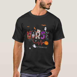 Medical Assistant Nurse Nursing Scary Halloween Co T-Shirt