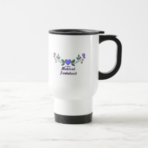 Medical Assistant P Crossstitch Travel Mug