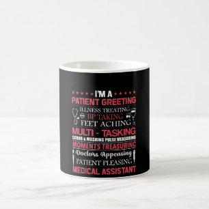 Medical Assistant Patient Greeting Illness Coffee Mug
