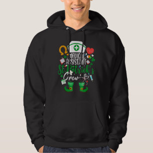 Medical Assistant St Patrick's Day Nurse Hoodie
