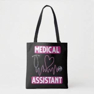 Medical Assistant Stethoscope Nurse Tote Bag