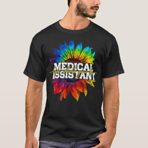 Medical assistant sunflower tiedye Classic T-Shirt
