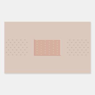 Medical Band-Aid Plaster - Rectangle Sticker