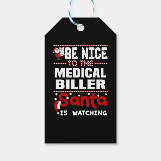 Medical Biller Gift Tags (Front)