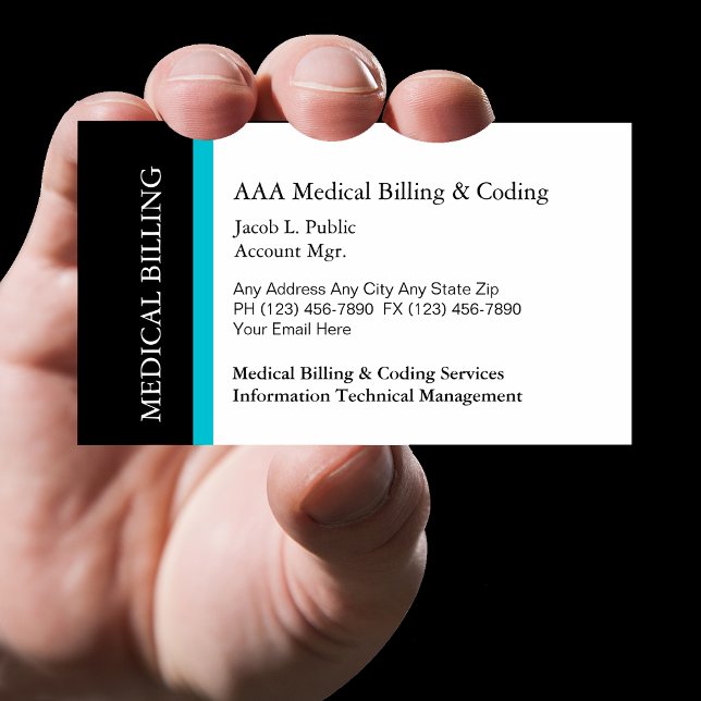 Medical Billing Coding Business Cards (Creator Uploaded)