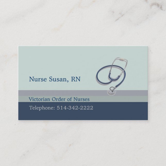 Medical Business Card (Front)