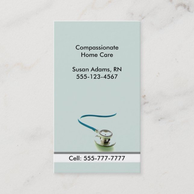 Medical Business Card (Front)