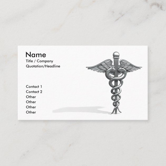 Medical Business Cards Templates Free