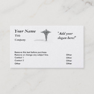 Medical Business Card template II