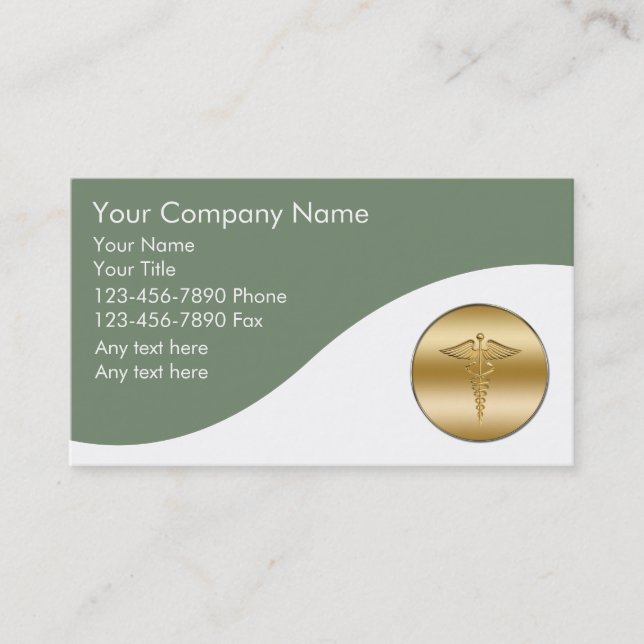 Medical Business Cards (Front)