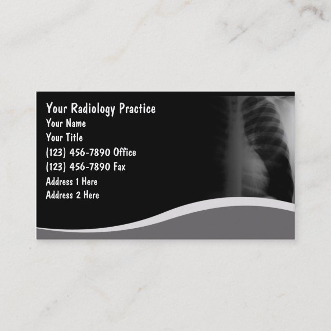 Medical Business Cards (Front)